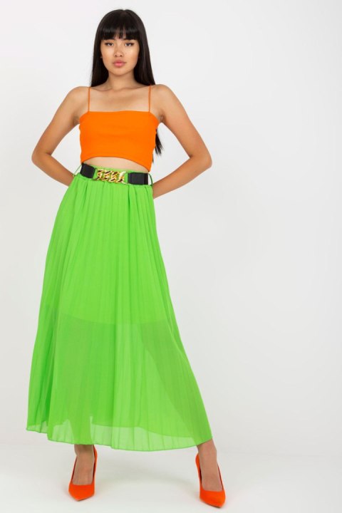 Spódnica Model DHJ-SD-10620A.42 Light Green - Italy Moda Spódnica Model DHJ-SD-10620A.42 Light Green - Italy Moda