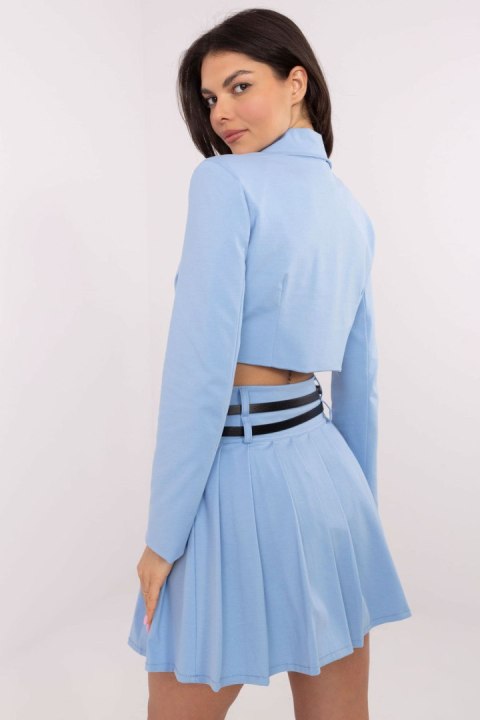 Spódnica Model DHJ-SD-8765.26 Light Blue - Italy Moda Spódnica Model DHJ-SD-8765.26 Light Blue - Italy Moda