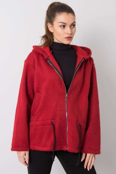 Bluza Damska Model MI-PL-24512.00X Bordo - Italy Moda Bluza Damska Model MI-PL-24512.00X Bordo - Italy Moda