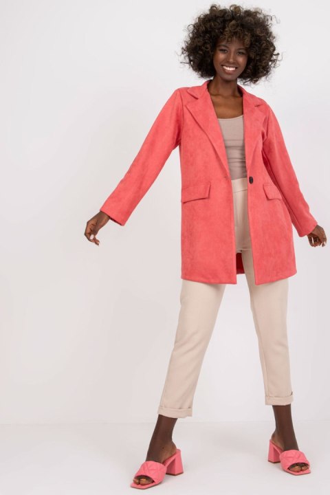 Marynarka Model DHJ-MA-15286.88 Pink - Italy Moda Marynarka Model DHJ-MA-15286.88 Pink - Italy Moda
