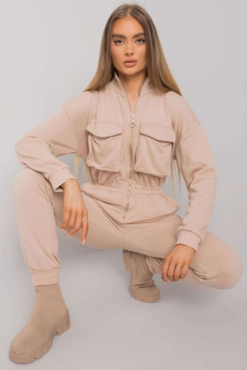 Kombinezon Model EM-KO-636.98 Beige - Ex Moda Kombinezon Model EM-KO-636.98 Beige - Ex Moda