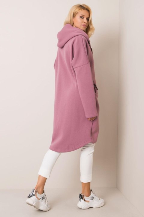 Bluza Damska Model RV-BL-4858-1.99P Dark Pink - Rue Paris Bluza Damska Model RV-BL-4858-1.99P Dark Pink - Rue Paris