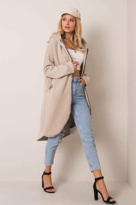 Bluza Damska Model RV-BL-4858-1.99P Beige - Rue Paris Bluza Damska Model RV-BL-4858-1.99P Beige - Rue Paris