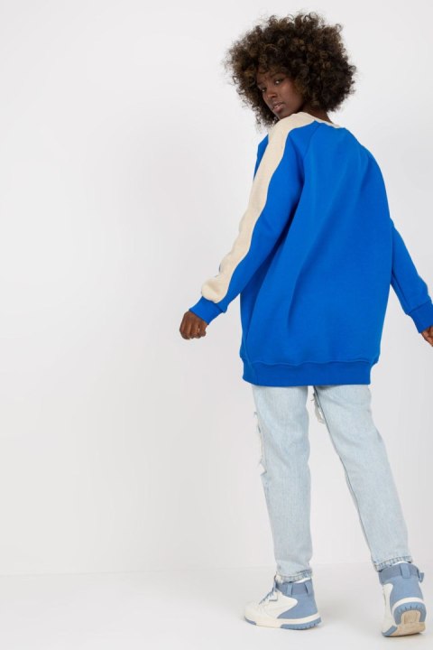 Bluza Damska Model RV-TU-8231.78P Dark Blue - Rue Paris Bluza Damska Model RV-TU-8231.78P Dark Blue - Rue Paris