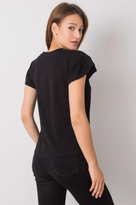 Bluzka Model RV-BZ-6724.69 Black - Rue Paris Bluzka Model RV-BZ-6724.69 Black - Rue Paris