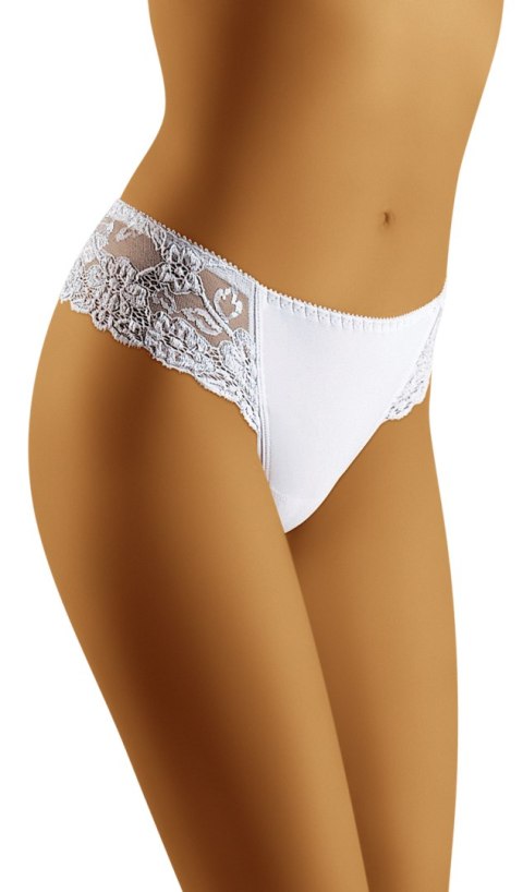 Stringi Szorty Majtki Model Beta White - Wolbar