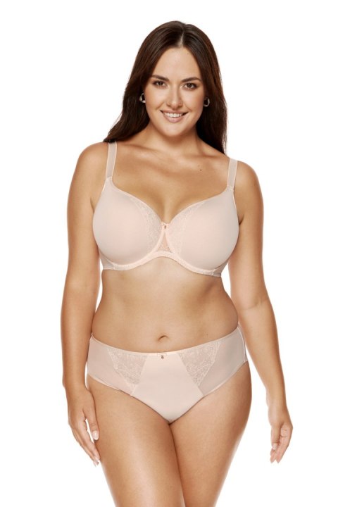 Biustonosz push up Biustonosz Usztywniany Model Charme B5 Powder Pink - Gorteks Biustonosz push up Biustonosz Usztywniany Model Charme B5 Powder Pink - Gorteks