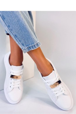 Buty sportowe Sneakersy damskie z zapięciem GRAFF GOLD - Inello