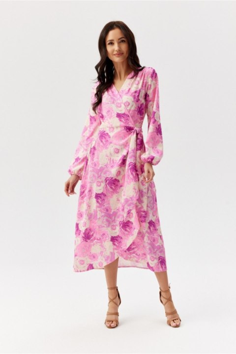 Sukienka Model Camellia SUK0514-12F Multicolor - Roco Fashion Sukienka Model Camellia SUK0514-12F Multicolor - Roco Fashion