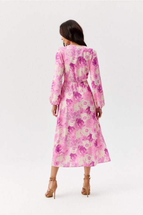 Sukienka Model Camellia SUK0514-12F Multicolor - Roco Fashion Sukienka Model Camellia SUK0514-12F Multicolor - Roco Fashion