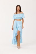 Komplet damski Model KOM0006 Błękit - Roco Fashion