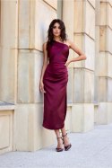 Sukienka Model Celine BOR SUK0411 Bordo - Roco Fashion