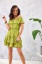 Sukienka damska Model LIM SUK0291 Limonka - Roco Fashion