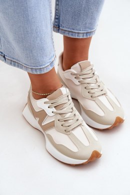 Buty Sportowe Model Britma LA295P Beige - Step in style