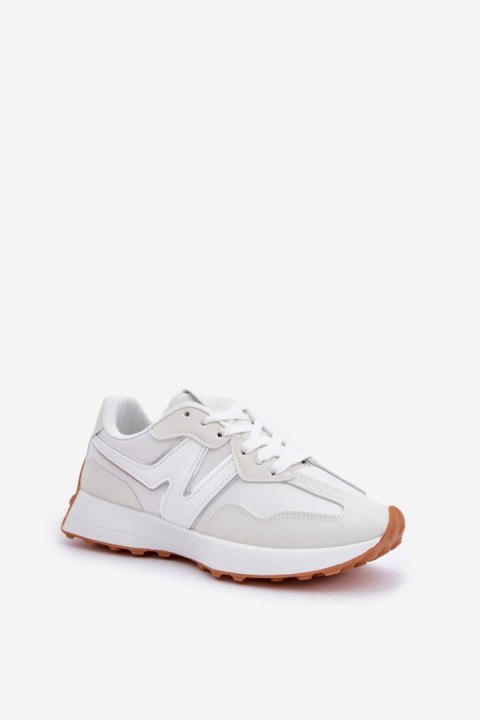 Buty Sportowe Model Britma LA295P White - Step in style Buty Sportowe Model Britma LA295P White - Step in style
