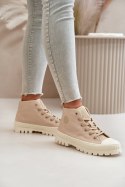 Buty sportowe Trampki damskie Model Big Star OO274006 Beige