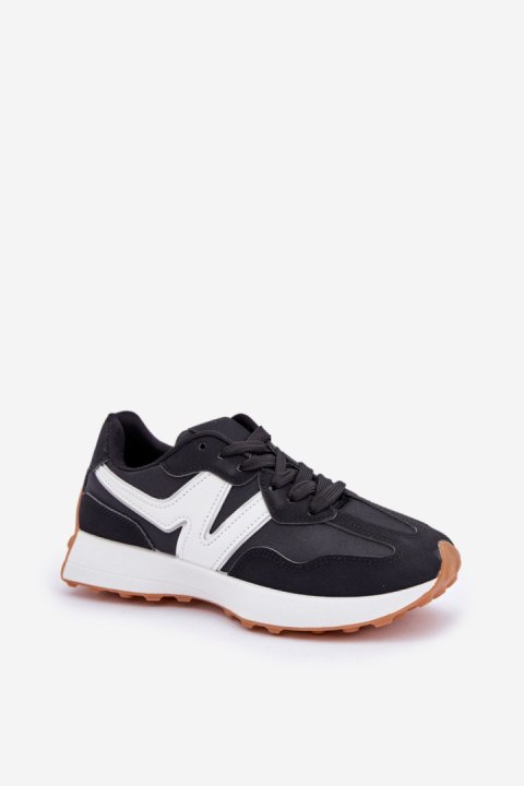Buty Sportowe Model Britma LA295P Black - Step in style Buty Sportowe Model Britma LA295P Black - Step in style