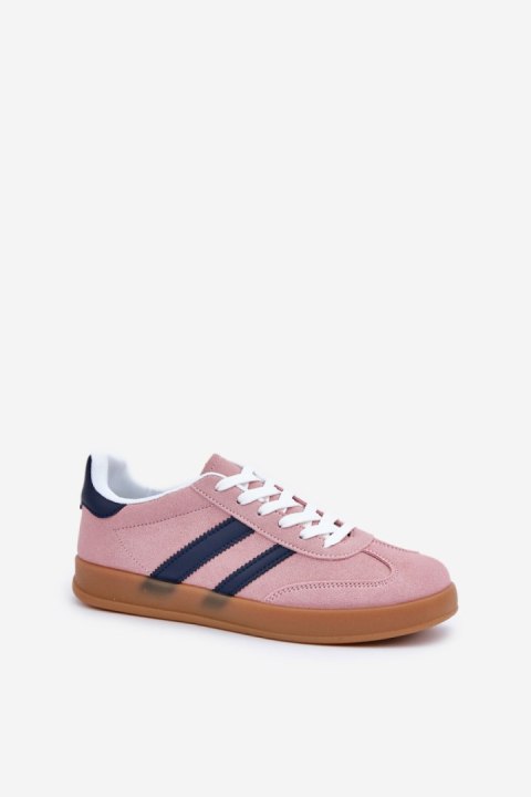 Buty Sportowe Model Ennorwen YY-108 Pink - Step in style Step in style Buty Sportowe Model Ennorwen YY-108 Pink - Step in style Step in style