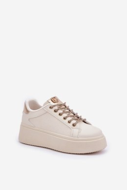 Buty Sportowe Model Fonetha NB751 Beige - Step in style