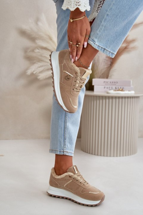 Buty Sportowe Model Lerisas TL289-63 Khaki - Step in style Buty Sportowe Model Lerisas TL289-63 Khaki - Step in style