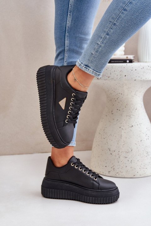 Buty Sportowe Model Vallexia LA297P Black - Step in style Buty Sportowe Model Vallexia LA297P Black - Step in style
