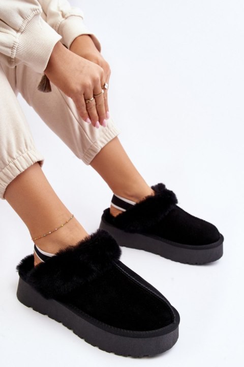 Kapcie Model Sophienne W5827 Black - Step in style Kapcie Model Sophienne W5827 Black - Step in style