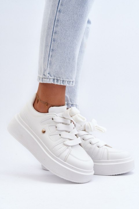 Buty Sportowe Model Asylia BL380A White - Step in style Buty Sportowe Model Asylia BL380A White - Step in style
