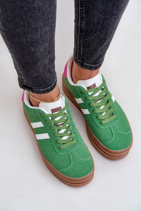 Buty Sportowe Model Egelia EV-508 Green - Step in style Buty Sportowe Model Egelia EV-508 Green - Step in style