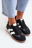 Buty Sportowe Model Maretina BL582P Black - Step in style Step in style