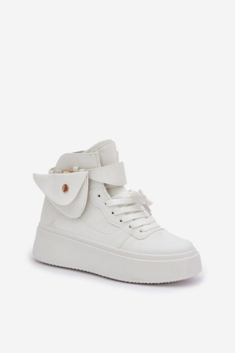 Buty Sportowe Model Saramis LH203-9 White - Step in style Buty Sportowe Model Saramis LH203-9 White - Step in style