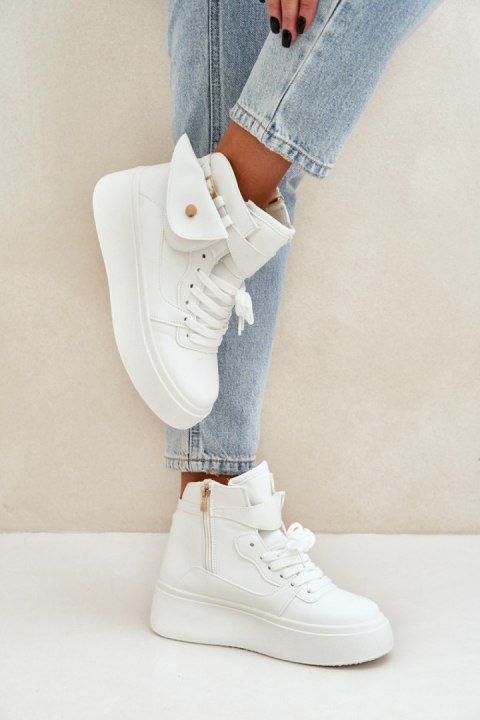 Buty Sportowe Model Saramis LH203-9 White - Step in style Buty Sportowe Model Saramis LH203-9 White - Step in style