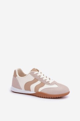 Buty Sportowe Model Maretina BL582P Beige - Step in style