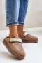 Kapcie damskie Model Azida YY-12 Brown