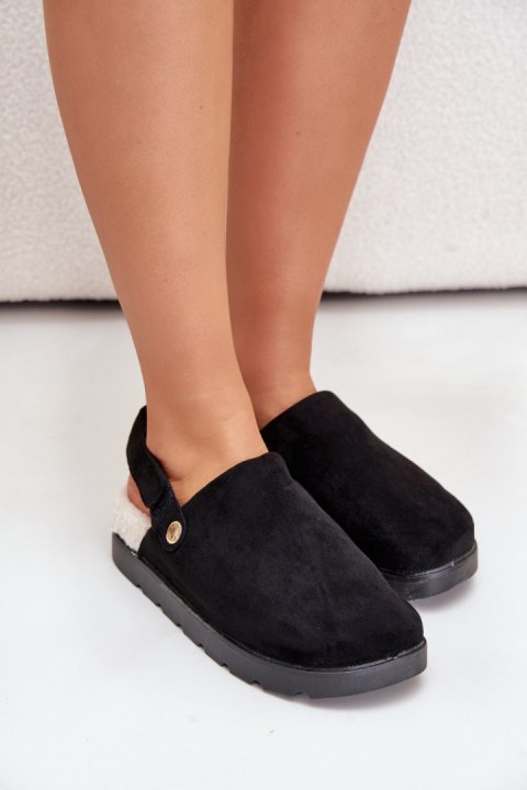 Kapcie Model Sanilora 100-418 Black - Step in style Kapcie Model Sanilora 100-418 Black - Step in style