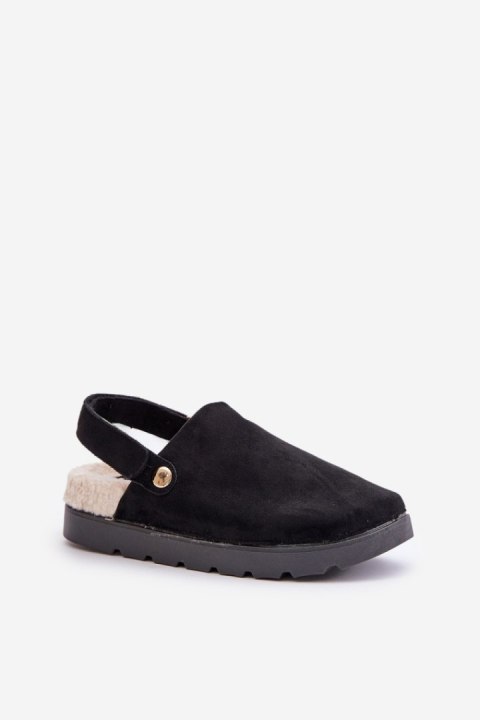 Kapcie Model Sanilora 100-418 Black - Step in style Kapcie Model Sanilora 100-418 Black - Step in style