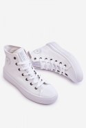 Buty sportowe Trampki damskie za kostkę Model Big Star LL274A183 White