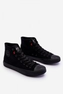 Buty sportowe Trampki damskie za kostkę Model Big Star Black 114