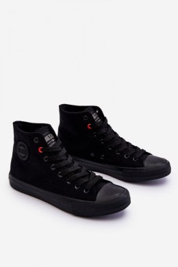 Buty sportowe Trampki damskie za kostkę Model Big Star Black 114