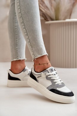Buty Sportowe Sneakersy damskie Model Big Star OO274028 White/Grey