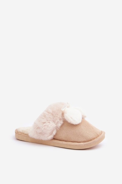 Kapcie Model Nartani YL-311 Beige - Step in style Kapcie Model Nartani YL-311 Beige - Step in style