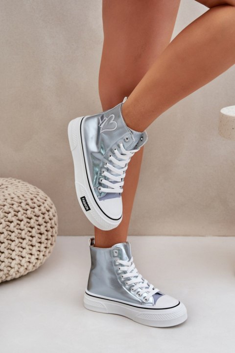 Trampki Model Sumehra Blue - Step in style Trampki Model Sumehra Blue - Step in style