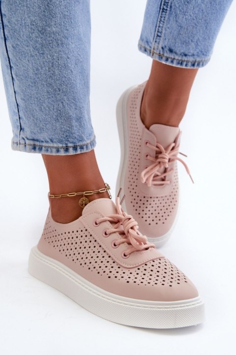 Trampki Model Tanvi Pink - Step in style Trampki Model Tanvi Pink - Step in style