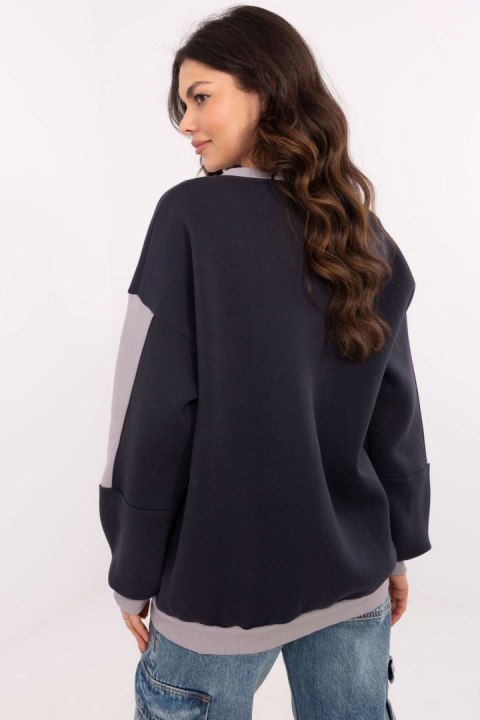Bluza Damska Model EM-BL-983.10X Navy - Factory Price Bluza Damska Model EM-BL-983.10X Navy - Factory Price