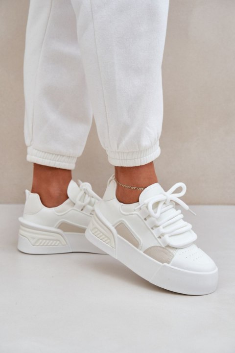 Buty Sportowe Model Laloma LA296P White - Step in style Step in style Buty Sportowe Model Laloma LA296P White - Step in style Step in style