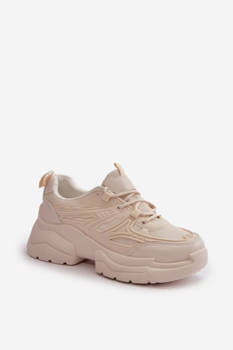 Buty Sportowe Model Lerista MM06 Light Beige - Step in style Buty Sportowe Model Lerista MM06 Light Beige - Step in style