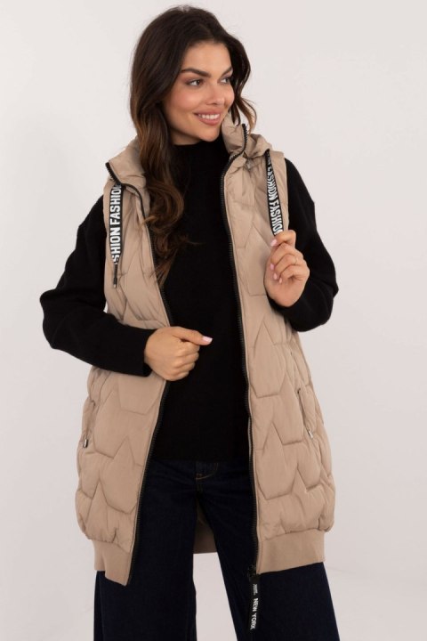 Kamizelka Model SK-KZ-HH-079.09 Beige - Factory Price Kamizelka Model SK-KZ-HH-079.09 Beige - Factory Price