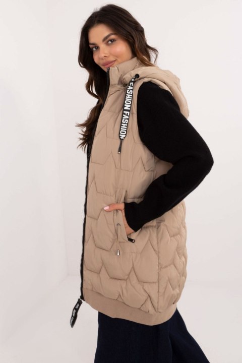 Kamizelka Model SK-KZ-HH-079.09 Beige - Factory Price Kamizelka Model SK-KZ-HH-079.09 Beige - Factory Price