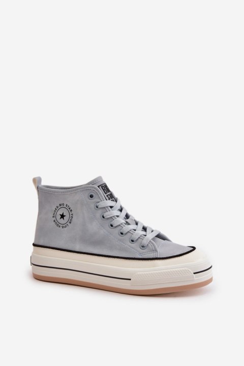 Buty sportowe Trampki damskie Model Big Star OO274069 Blue Buty sportowe Trampki damskie Model Big Star OO274069 Blue