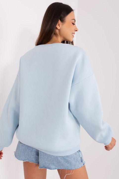 Bluza Damska Model EM-BL-617-11.32 Light Blue - Factory Price Bluza Damska Model EM-BL-617-11.32 Light Blue - Factory Price