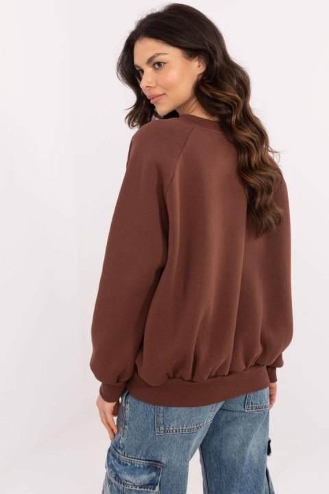 Bluza Damska Model EM-BL-857-1.26X Brown - Factory Price Bluza Damska Model EM-BL-857-1.26X Brown - Factory Price